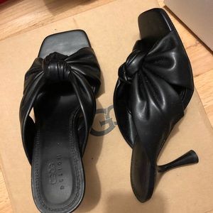 ASOS HEELS SANDALS BLACK SIZE EU 37